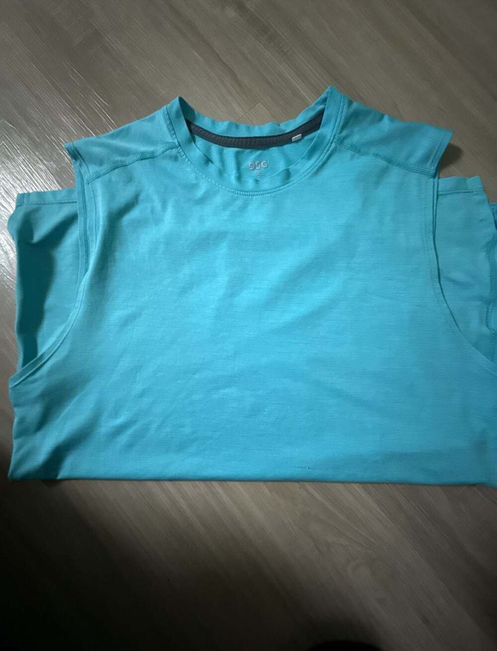 DSG Athletic Muscle Tank Top Blue Size S